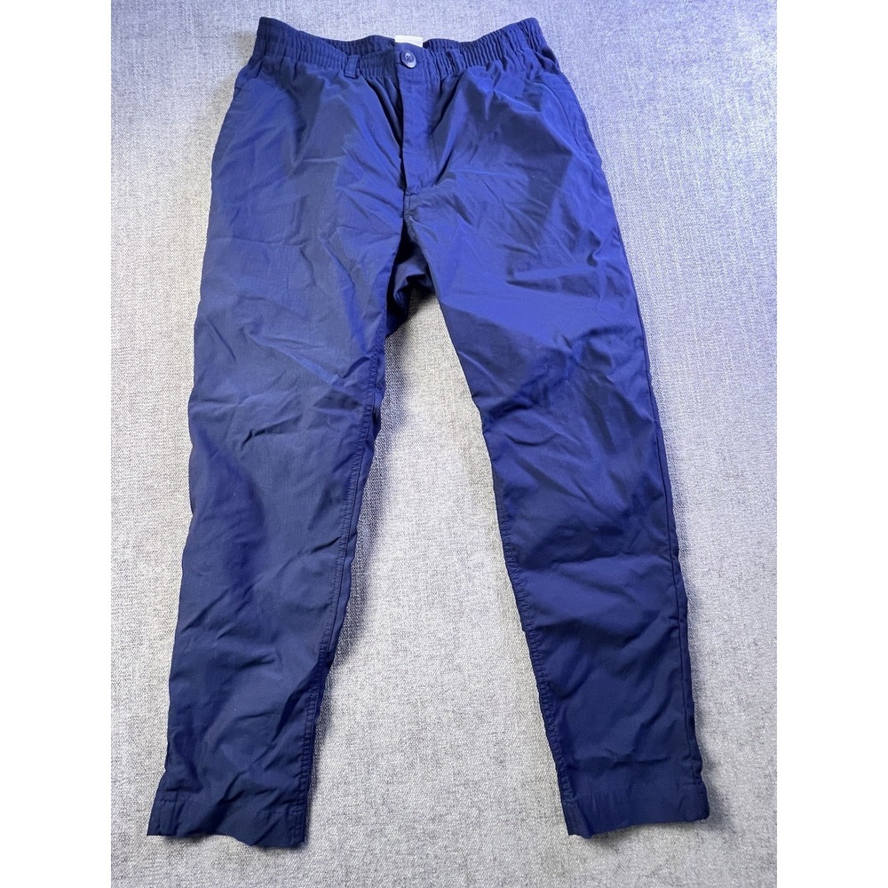 Vintage Nike Golf Pants Men's S 90's 30x28 Elastic Waist Pockets Blue